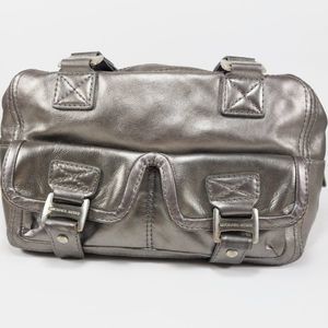 Michael Kors Ranger Med Satchel in Gunmetal